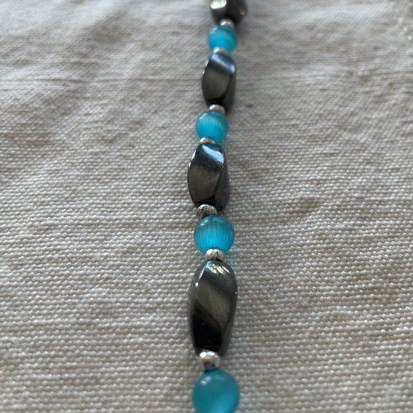 3For$20/Beautiful Hematite Necklace - Picture 2 of 4